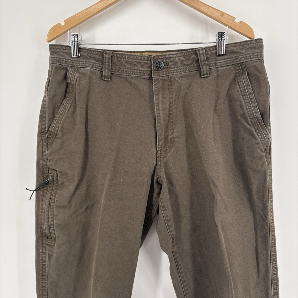 G.H. Bass & Co. Cargo Pants Men's Size 36x30 GreyUtility Outdoor Hiking Workwear